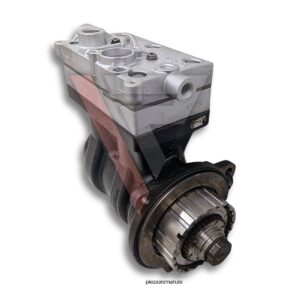 Compresor de aire reconstruido para Volvo y Renault Euro 6 compatible con OE 22169888, 22605008, 22885124, 7422169888, 7422885124 y más. Solución profesional para sistemas neumáticos.