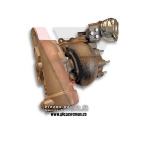 Turbo; turbocompresor MAN Garrett MAN TGA TGX TGS 51091007970, 51091009970, 51091007896, 51091007964, 802718-5004S, 802718-0004 Piezas Reman