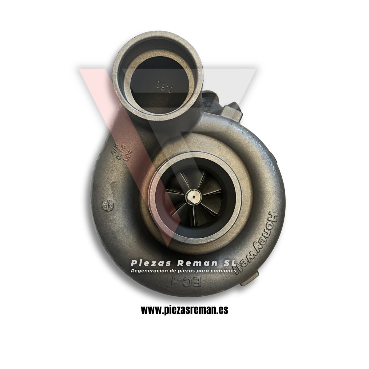 Turbo, turbocompresor MAN OE 51091017231, 51.09101-7231, 51091017348, 51.09101-7348, 831661-5002S, 831661-0002, 831661-0013, Piezas Reman 1